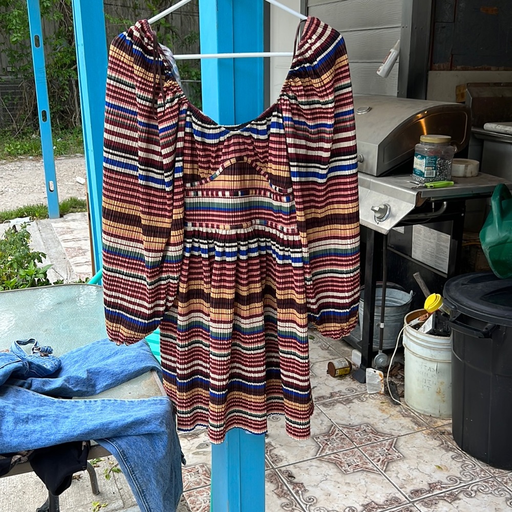Zara stripped dress